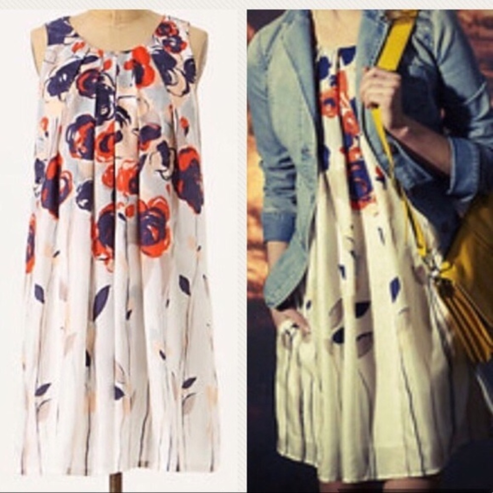 Anthro Isabella Sinclair “Garden Party” Dress